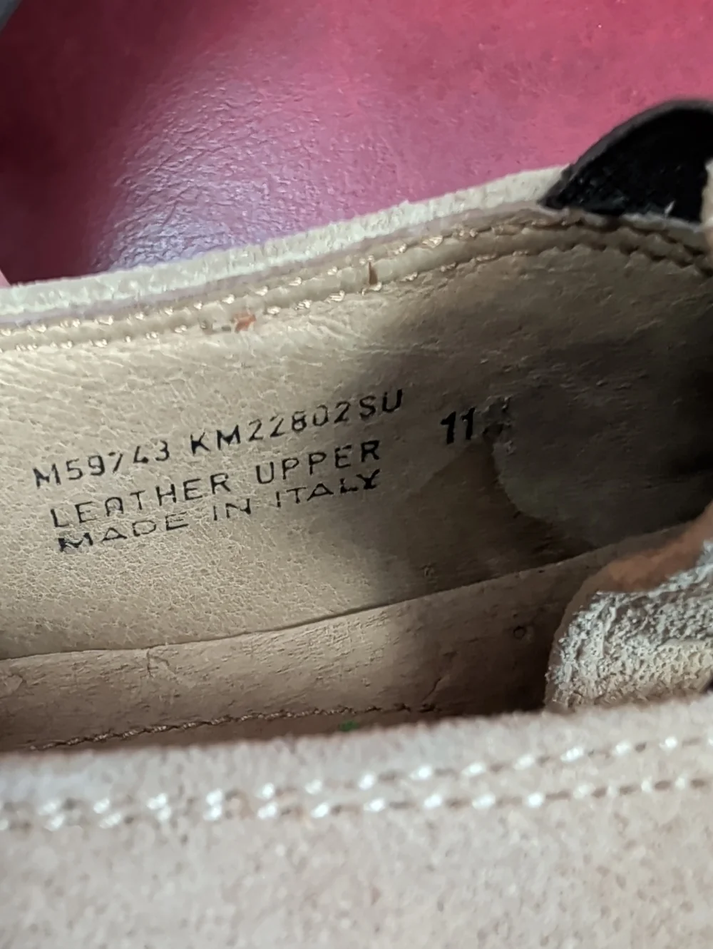 Kenneth Cole soft suede