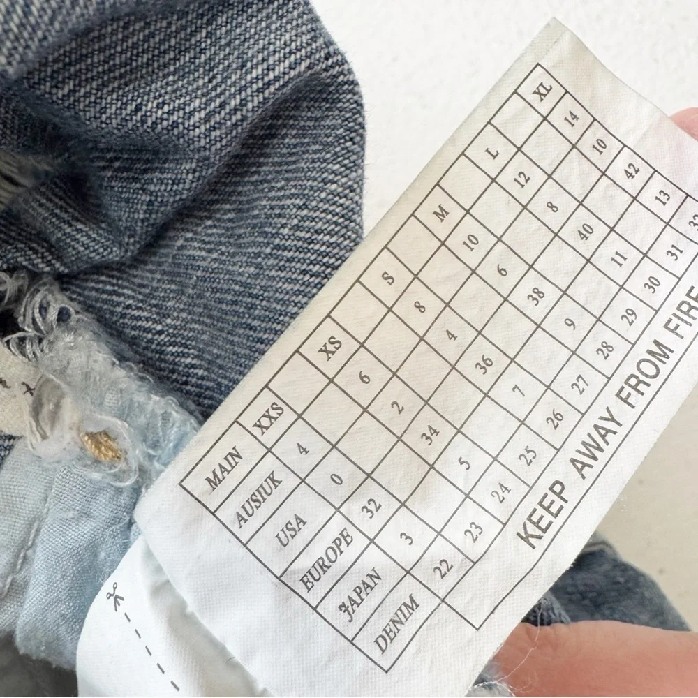 One Teaspoon Bandits Denim Shorts 26