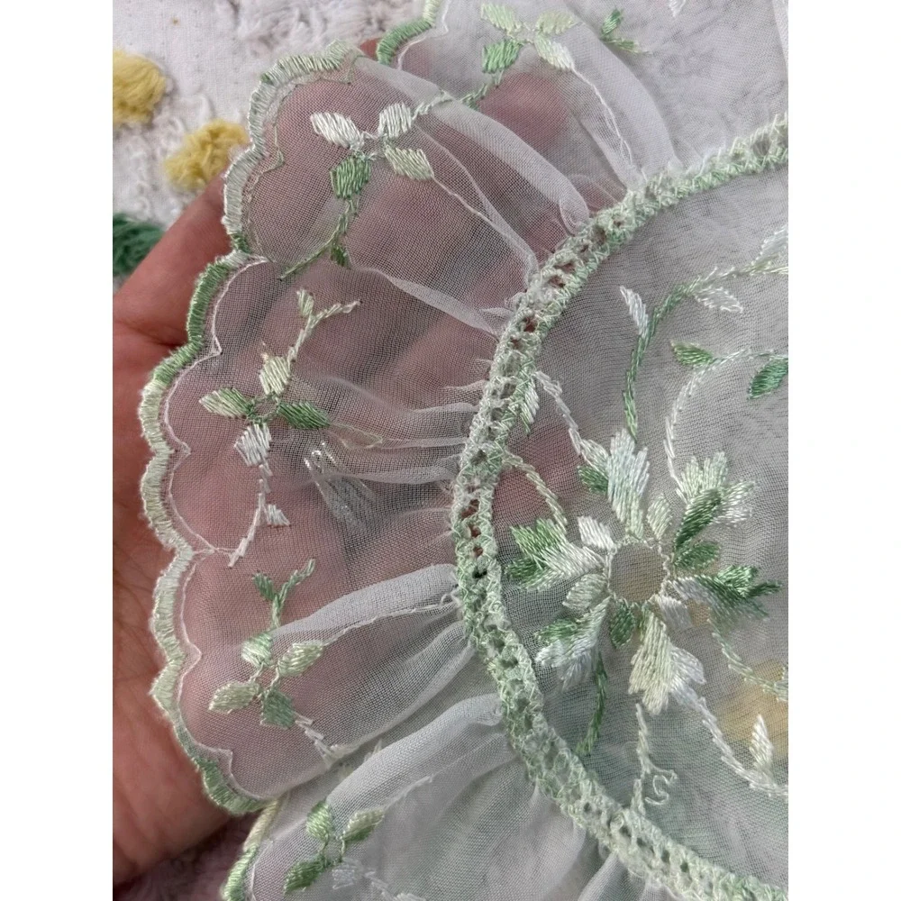 N/A piece delicate organza