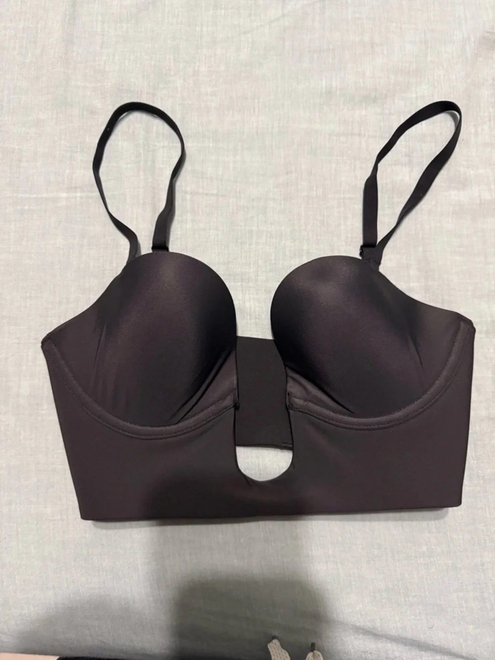 Skims ultra deep plunge padded bra