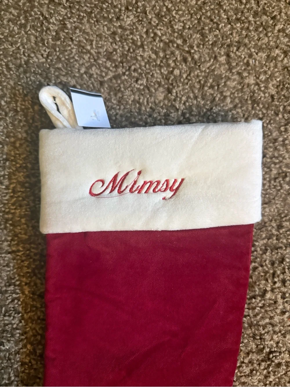 Pottery Barn Mimsy Stocking