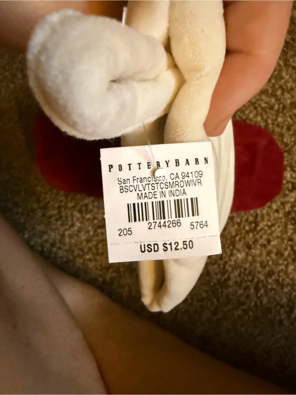 Pottery Barn Mimsy Stocking