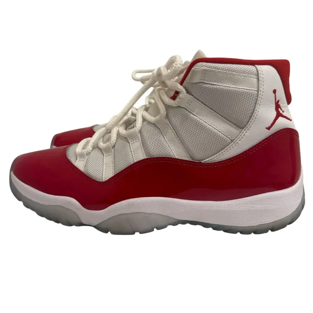 Nike Air Jordan 11 Cherry Varsity Red Retro High Sneakers Men’s Sz 12 CT8012-116