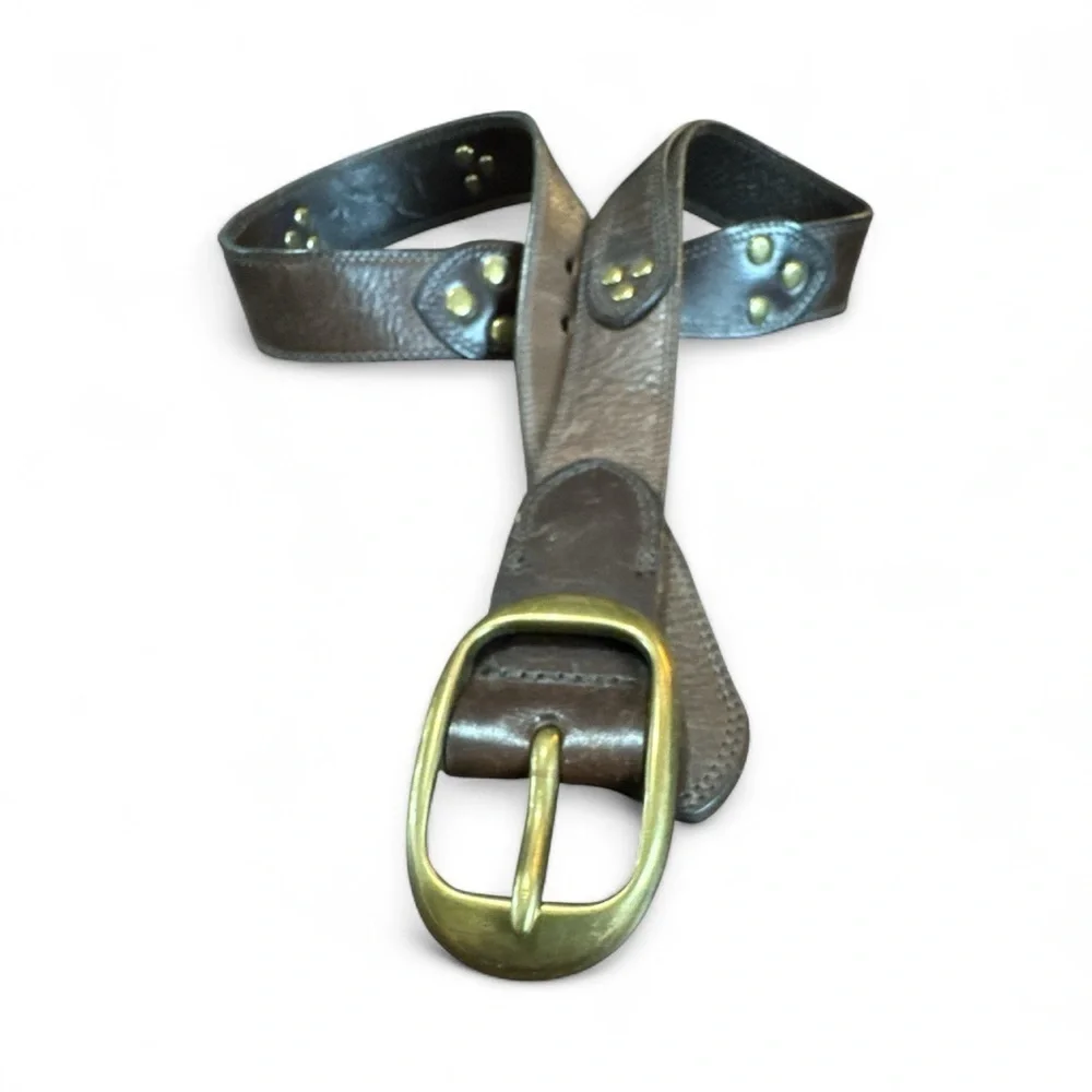 Banana Republic Brown Genuine Italian Leather Belt
