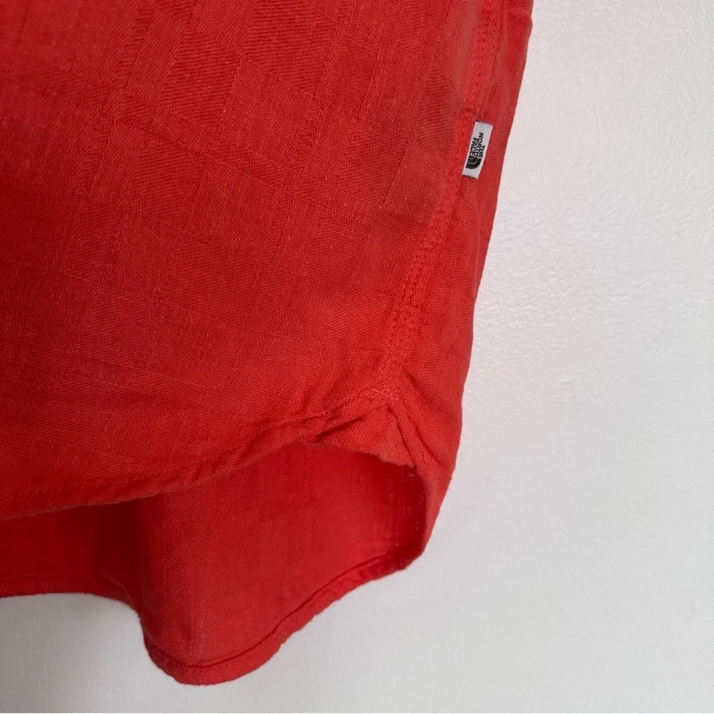 The North Face vibrant orange