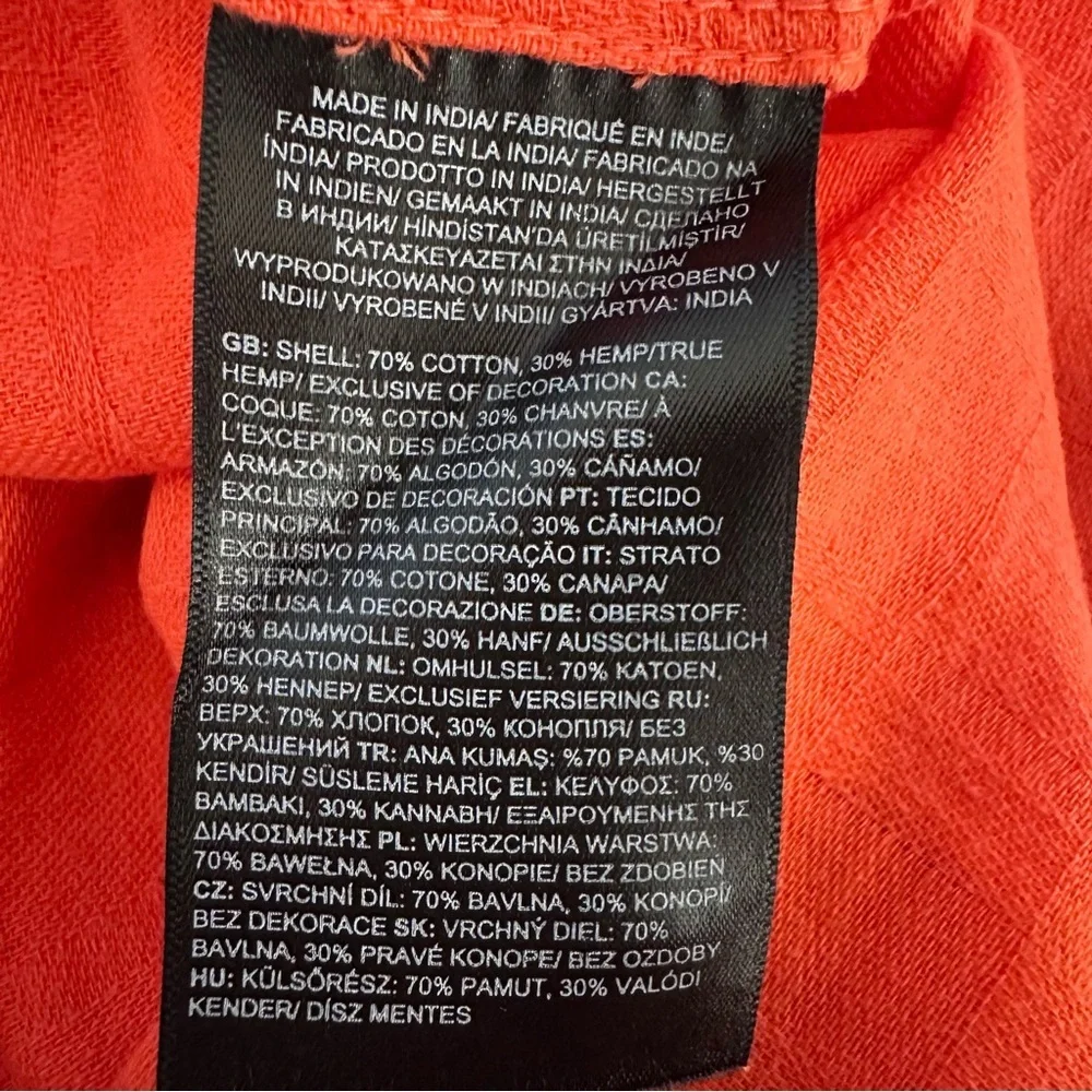 The North Face vibrant orange