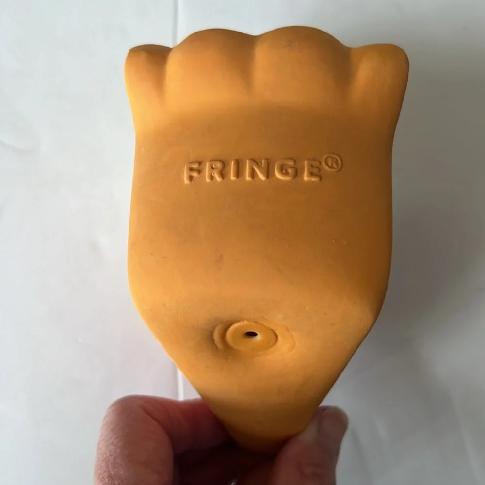 Fringle Latex Cherry Pie Slice Squeaky Dog Toy