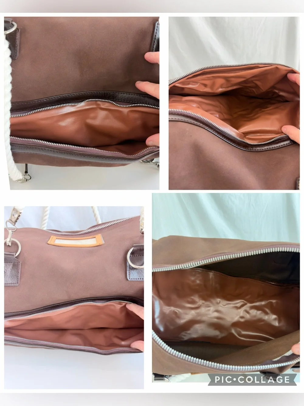 Vintage 1970s “Buddy Bag” Convertible Brown Canvas Duffel Backpack Weekender NOS