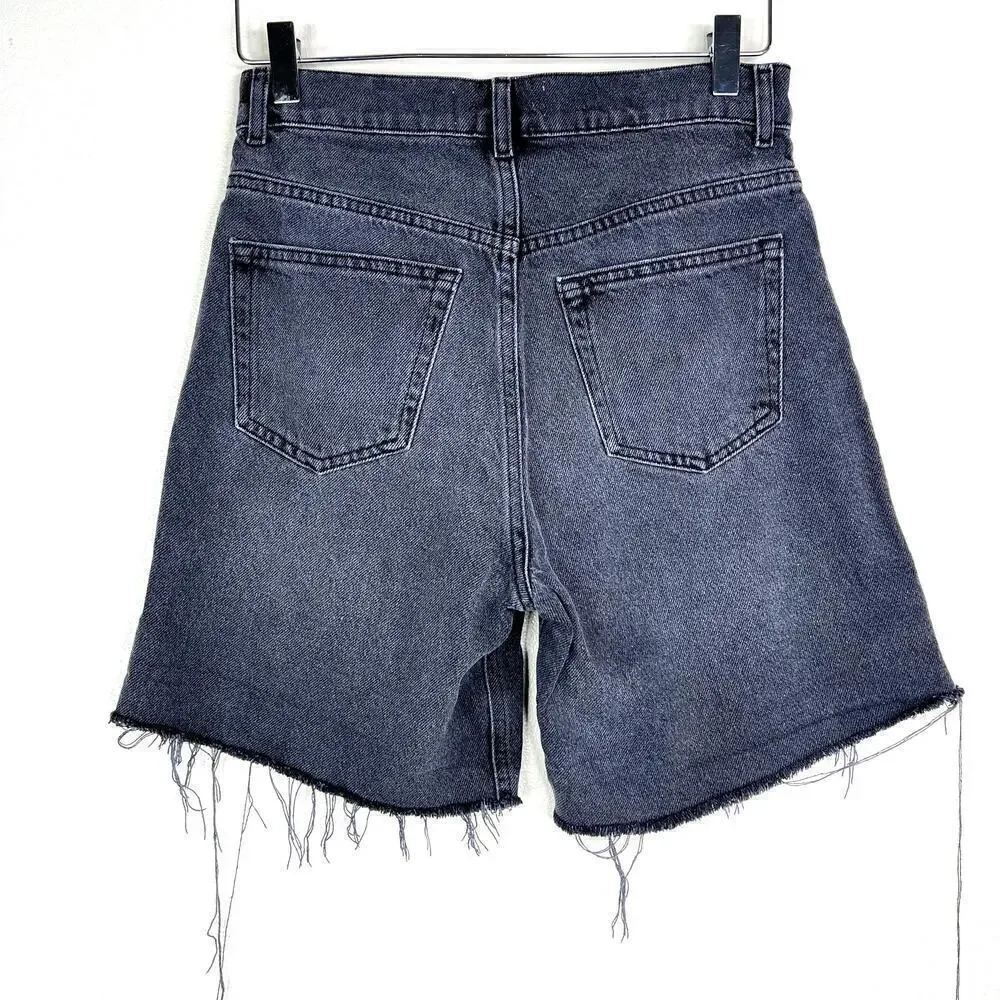 Reformation black denim