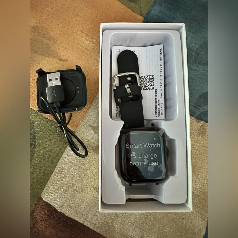 Smart Watch - Black - New