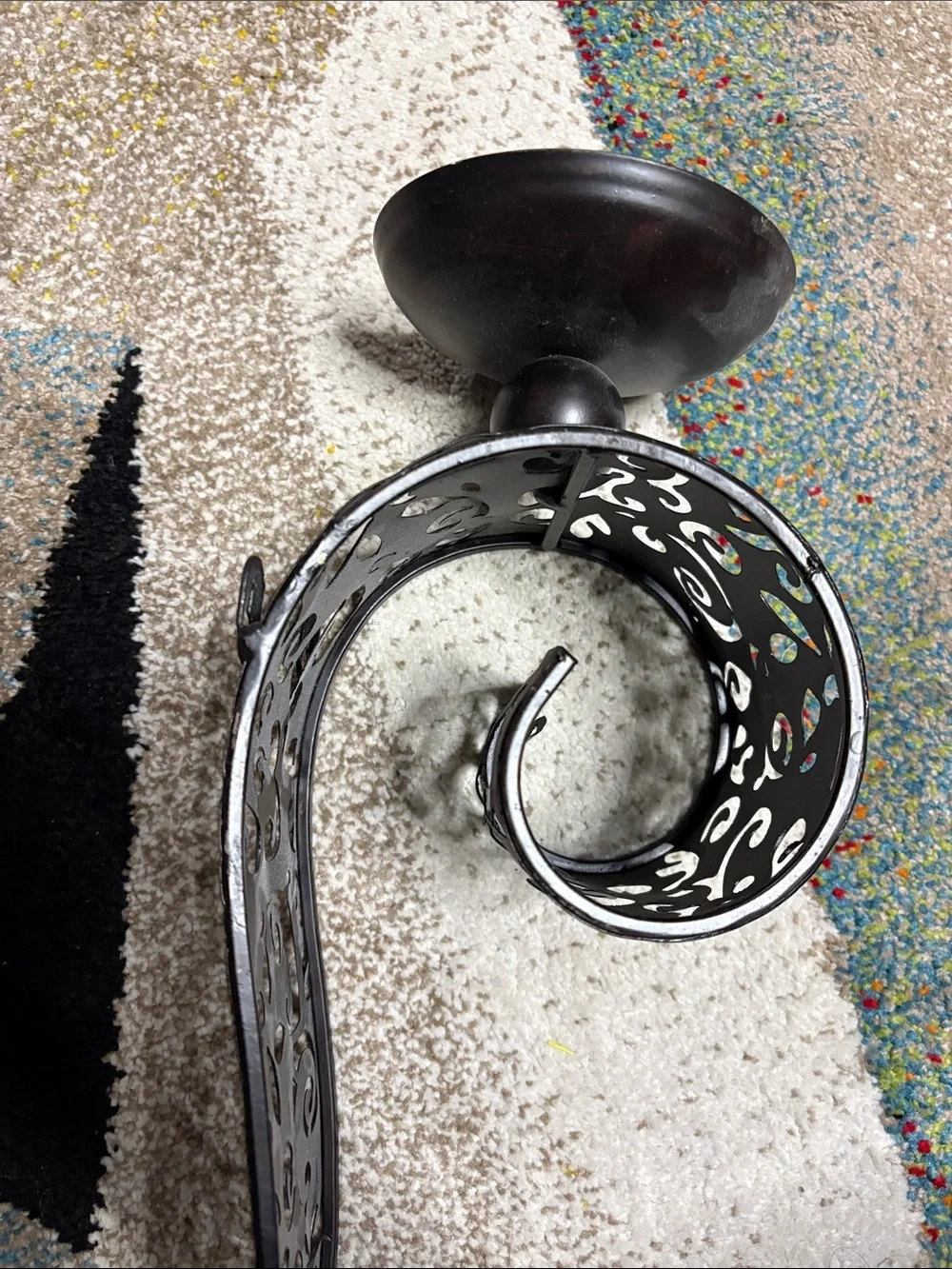 Pier 1 metal candle
