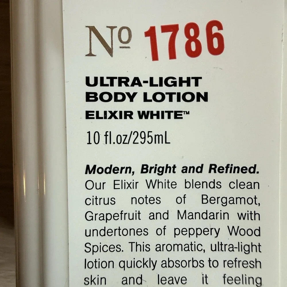 C.O. Bigelow Barber Elixir 1786 White Lotion, 10 Oz, Unisex