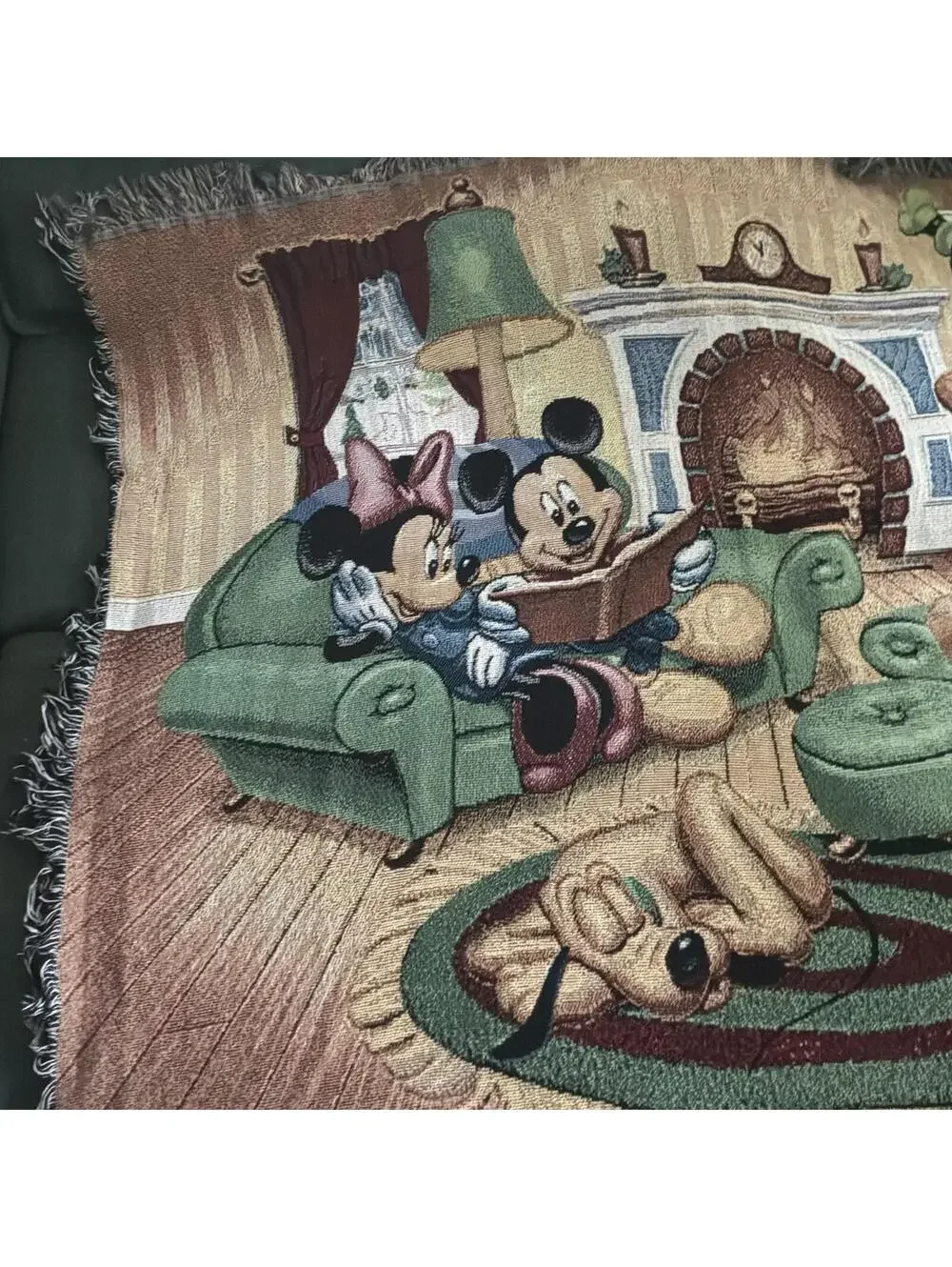 Disney woven tapestry