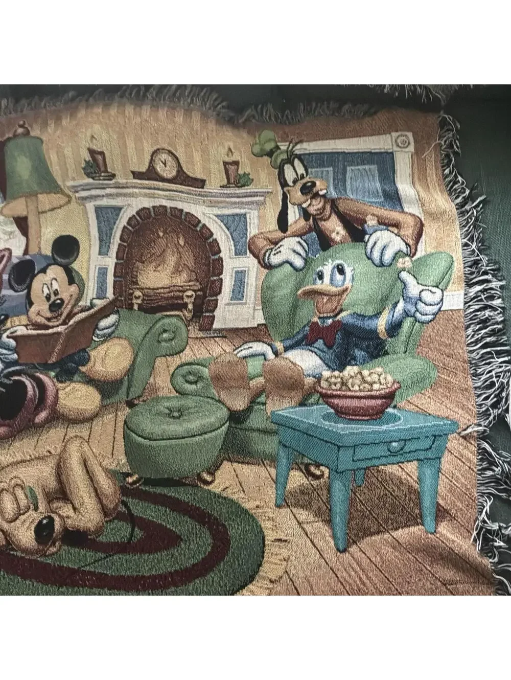 Disney woven tapestry