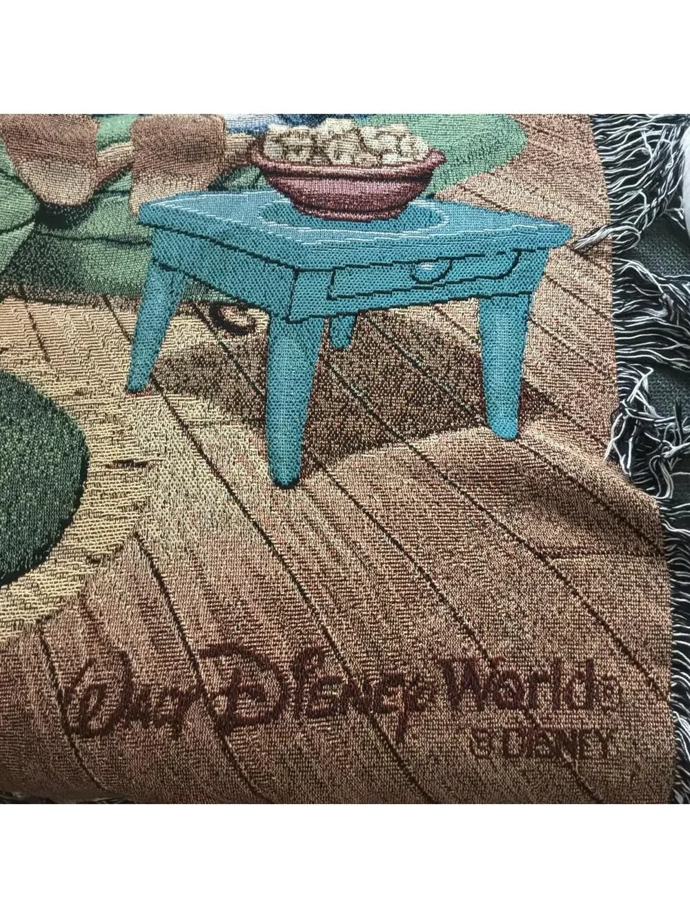 Disney woven tapestry