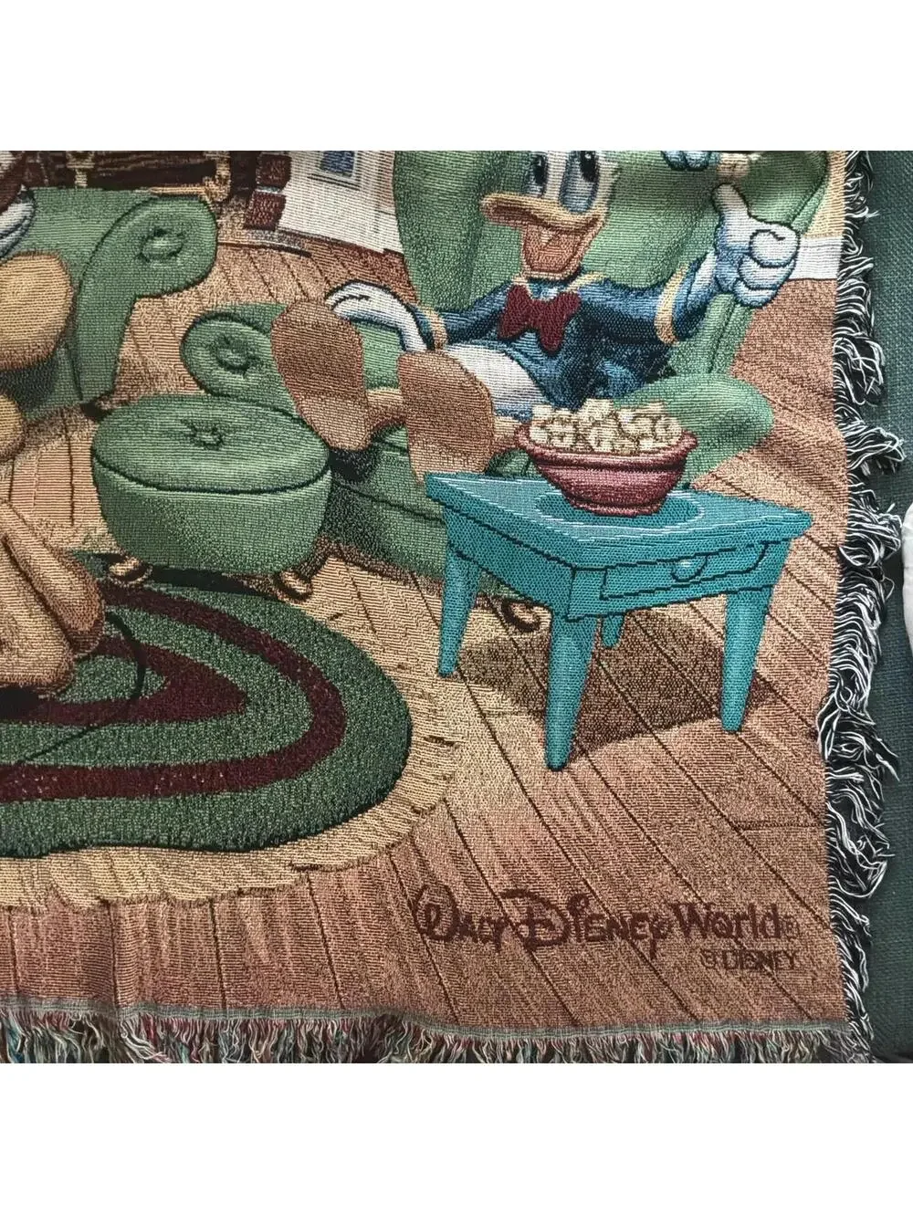 Disney woven tapestry