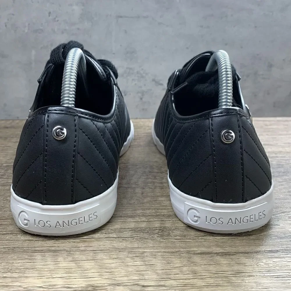 GBG Los Angeles~Women’s~Black Logo Sneakers~Size 10‎