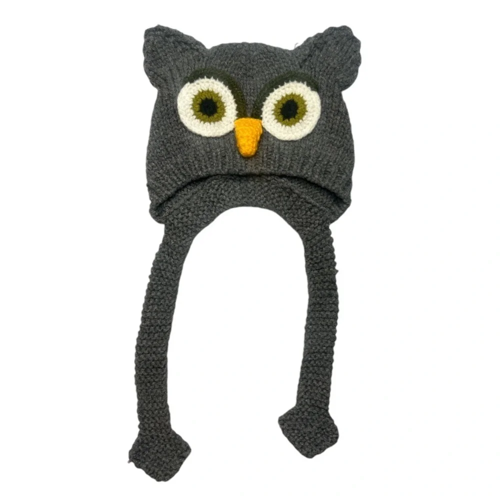 Infant Crochet Owl Beanie