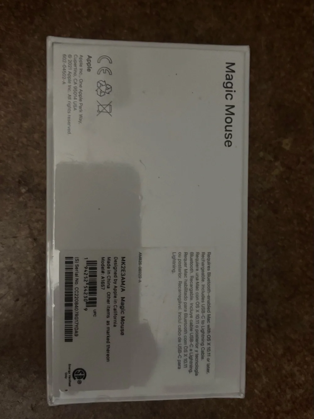 Apple clean still shring