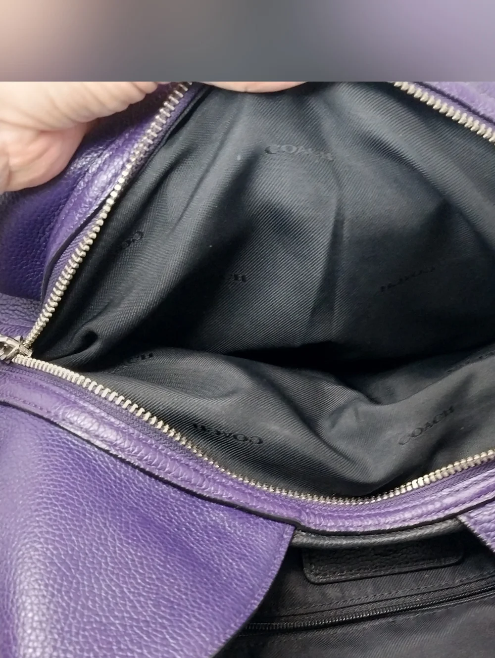 Coach Edie 31‎ Shoulder Bag, Polished Pebble Leather