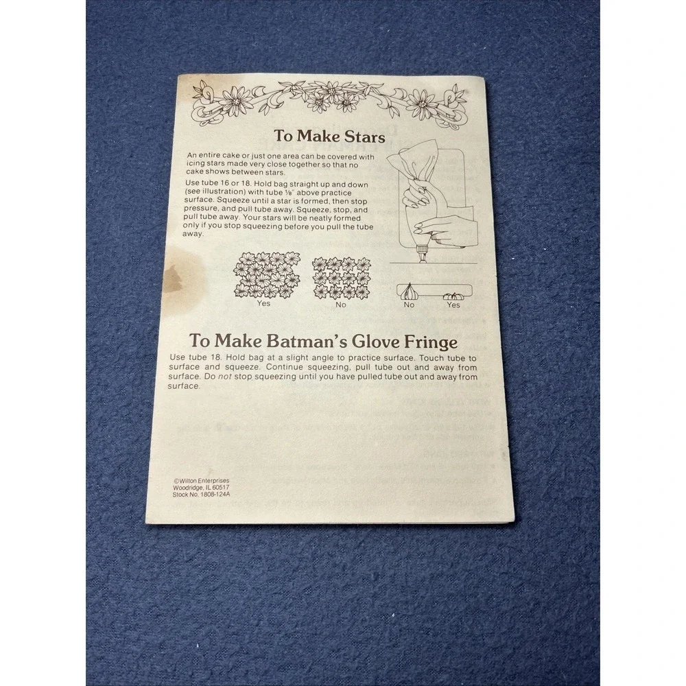 Wilton create fans material