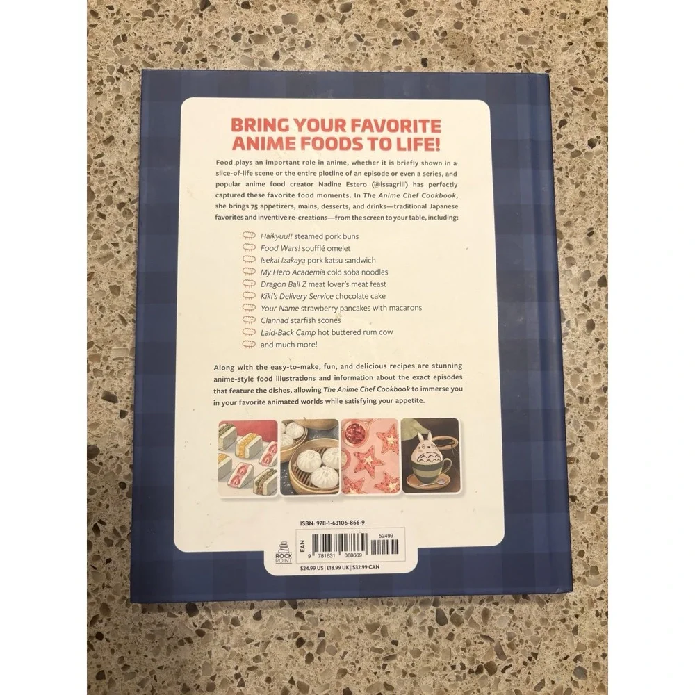 The Anime Chef Cookbook: 75 Iconic‎ Dishes from Your Favorite Anime