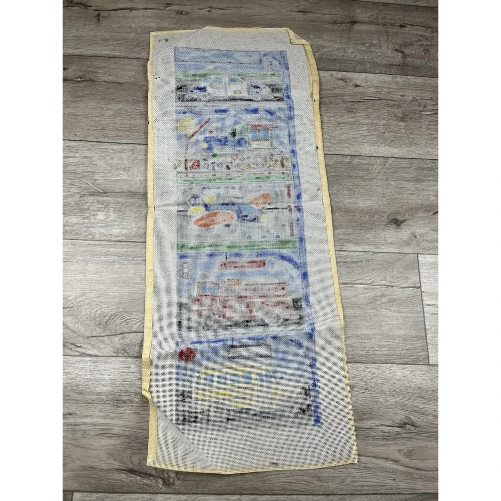 N/A handpainted needlepoint