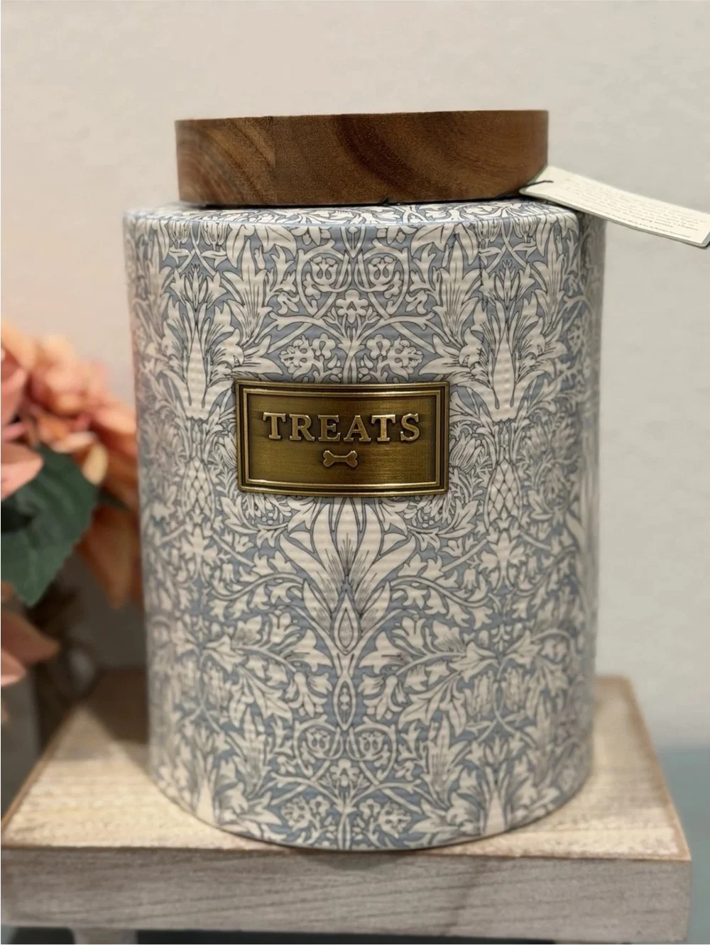 William Morris & Co Snakeshead Pets Treat Jar Canister New