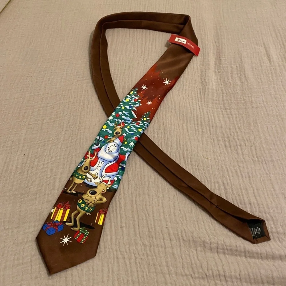 NOEL HOLLIDAY COLLECTION GRAPHIC TIE . Perfect for Christmas Party. NEW .