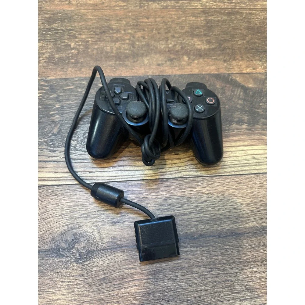 Sony PlayStation DualShock 2 Analog‎ Controller Black PS2 Wired Gamepad