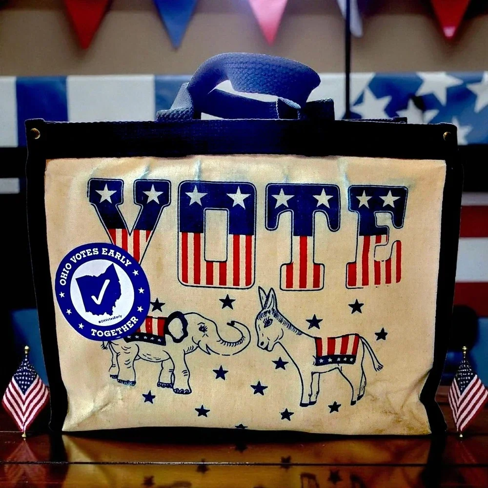 N/A patriotic canvas