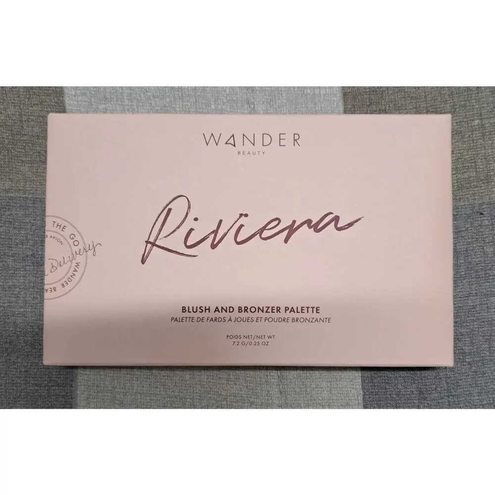 WANDER BEAUTY‎ RIVIERA Blush And Bronzer Palette