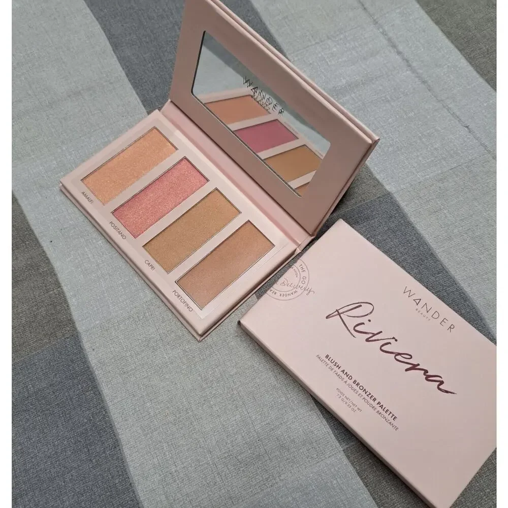 WANDER BEAUTY‎ RIVIERA Blush And Bronzer Palette