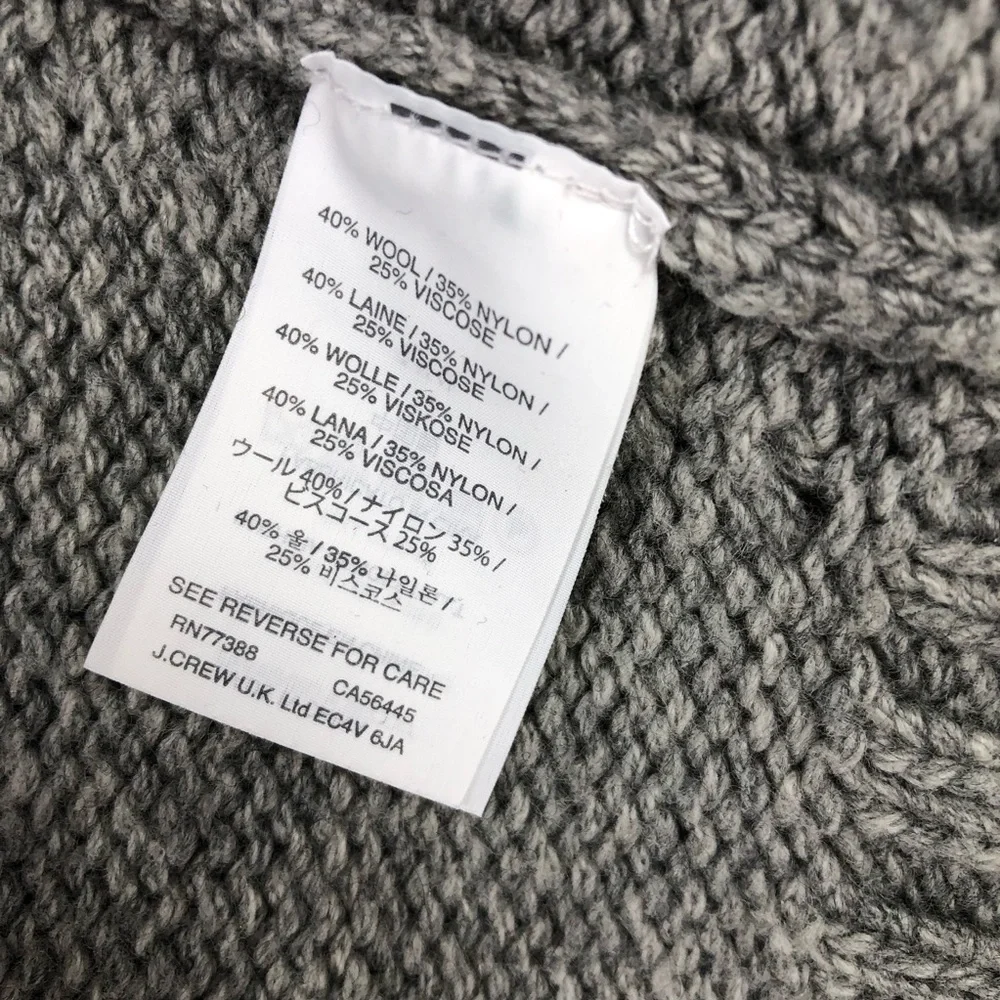 J. Crew Wool Blend Crew‎ Neck Sweater