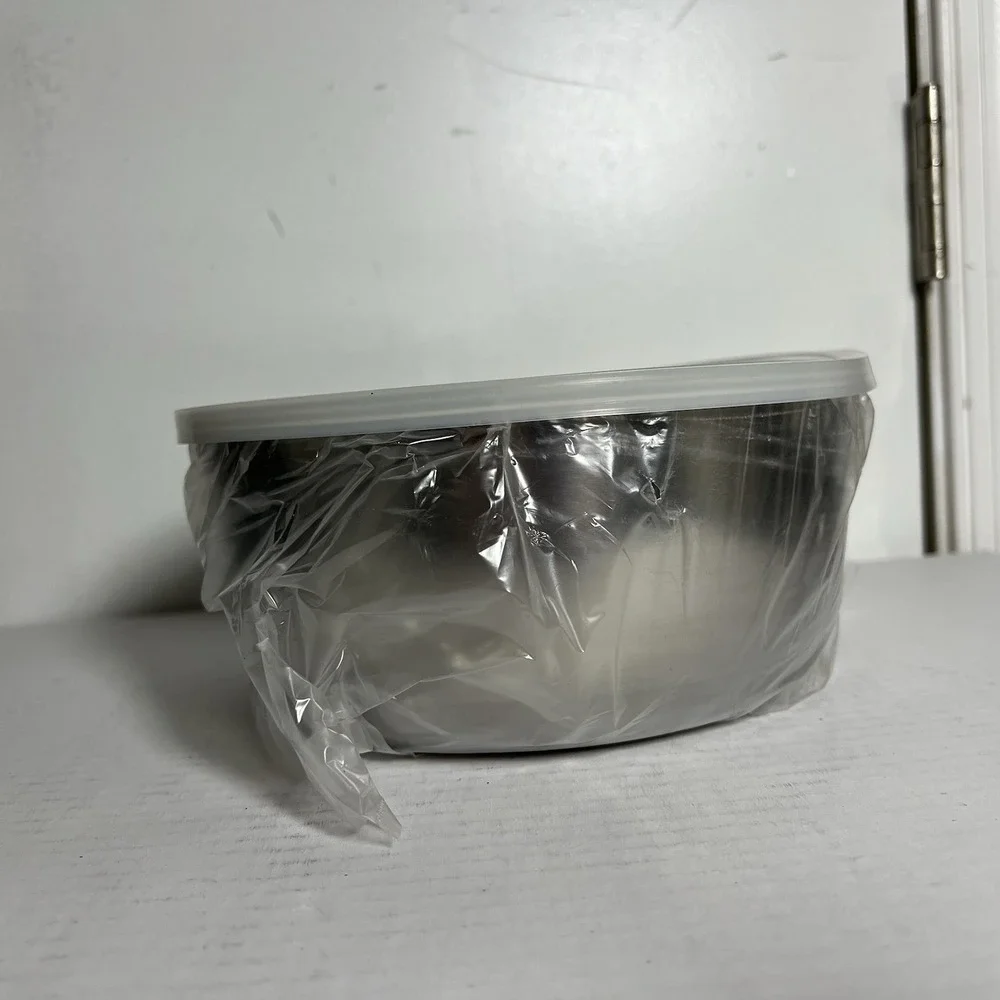 Cooktime Cookware By‎ Ken Carter Stainless Steel Mix And Store Bowl Set
