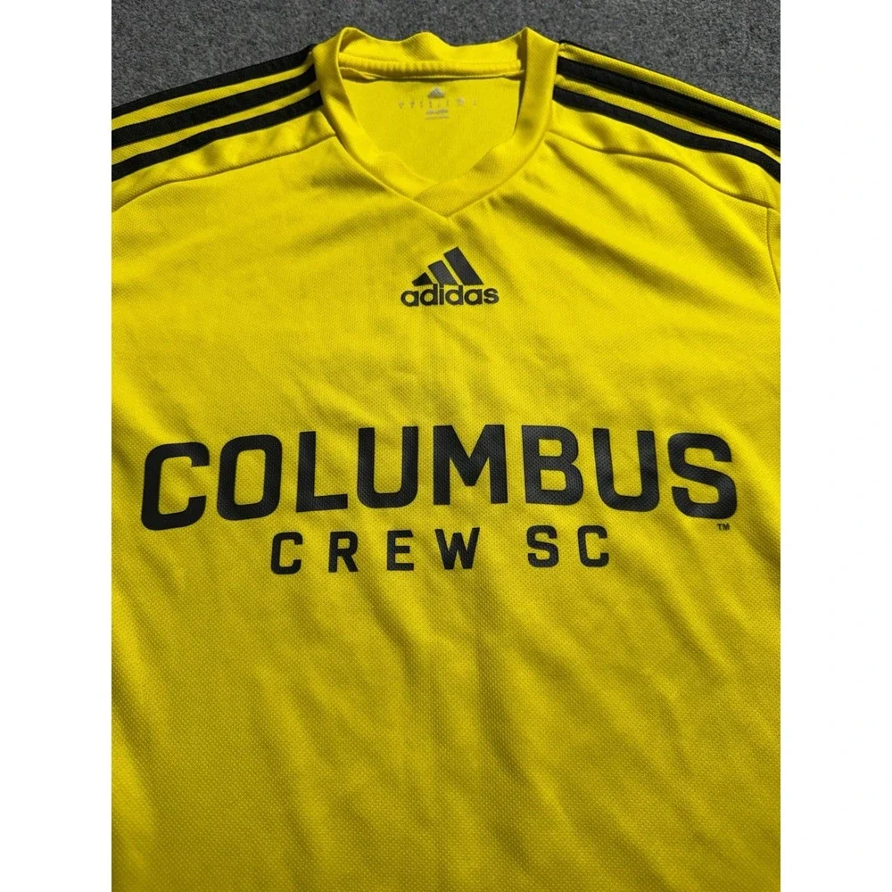 Adidas Columbus‎ Crew Jersey Adidas Men's Size Small 2015 Yellow MLS