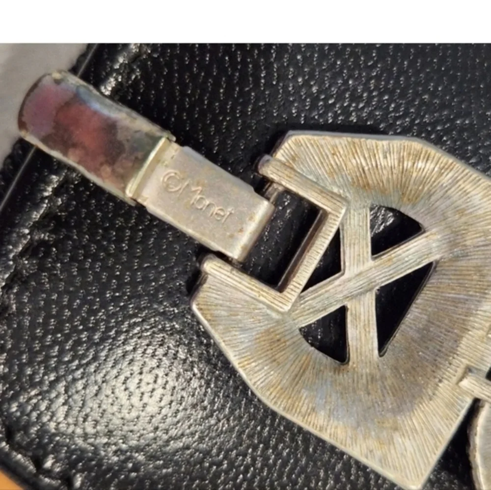 Monet vintage silver