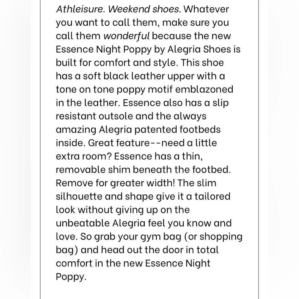 Alegria Essence Night Poppy Silver and Black Leather Sneakers
