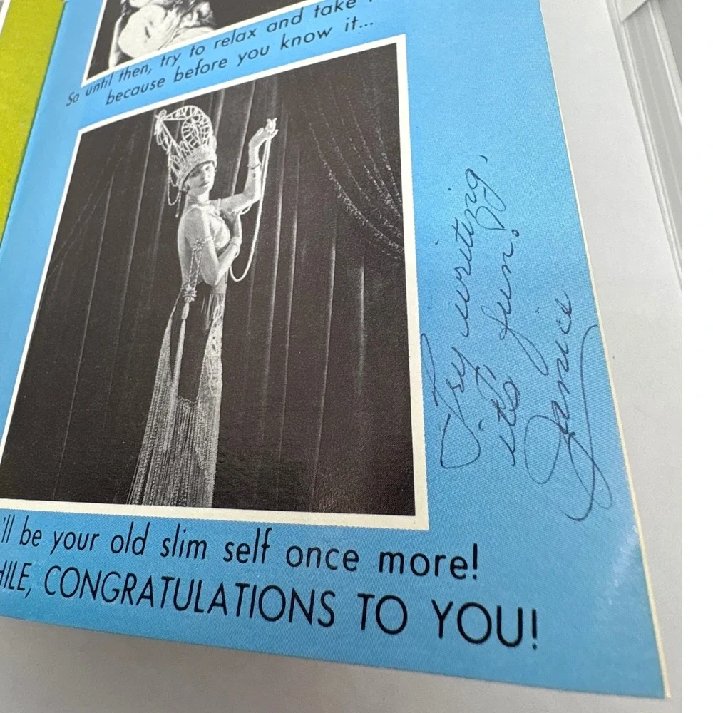 Vintage 1971 American Greetings So You're Going to Be a‎ Mother Card Signed