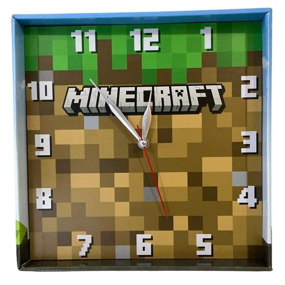 Minecraft wall clock