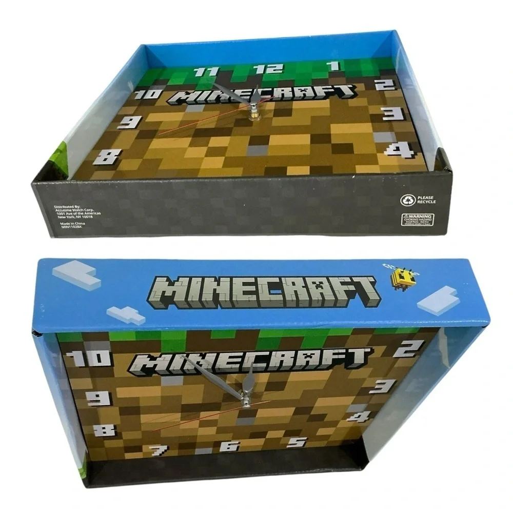 Minecraft wall clock