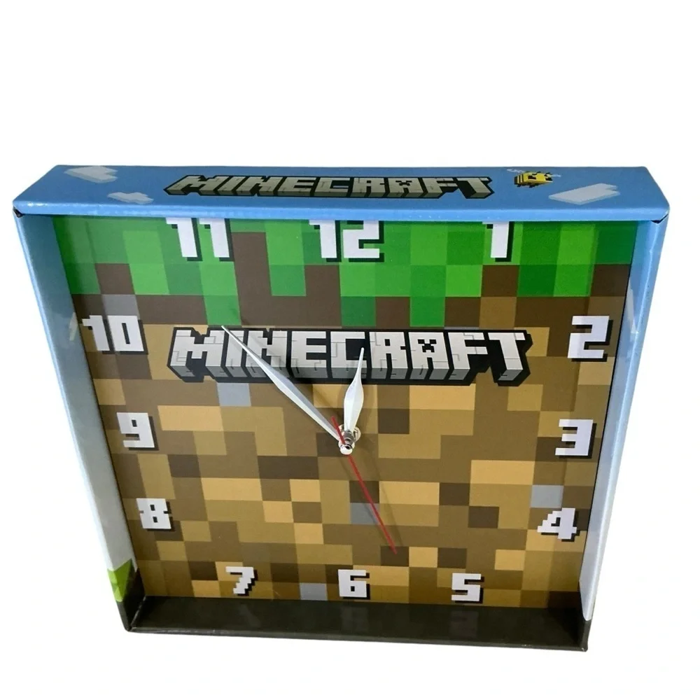 Minecraft wall clock