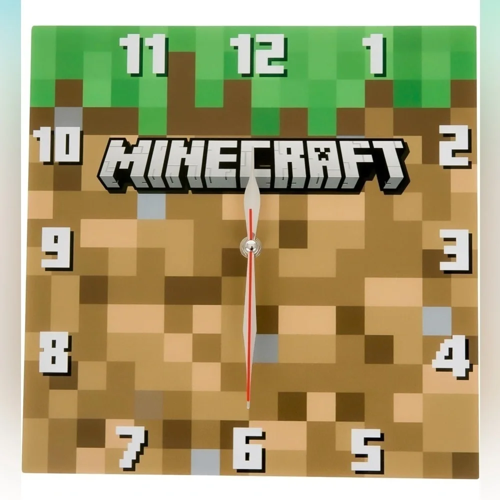 Minecraft wall clock