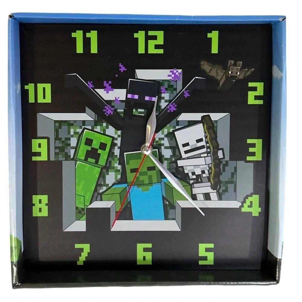 Minecraft wall clock