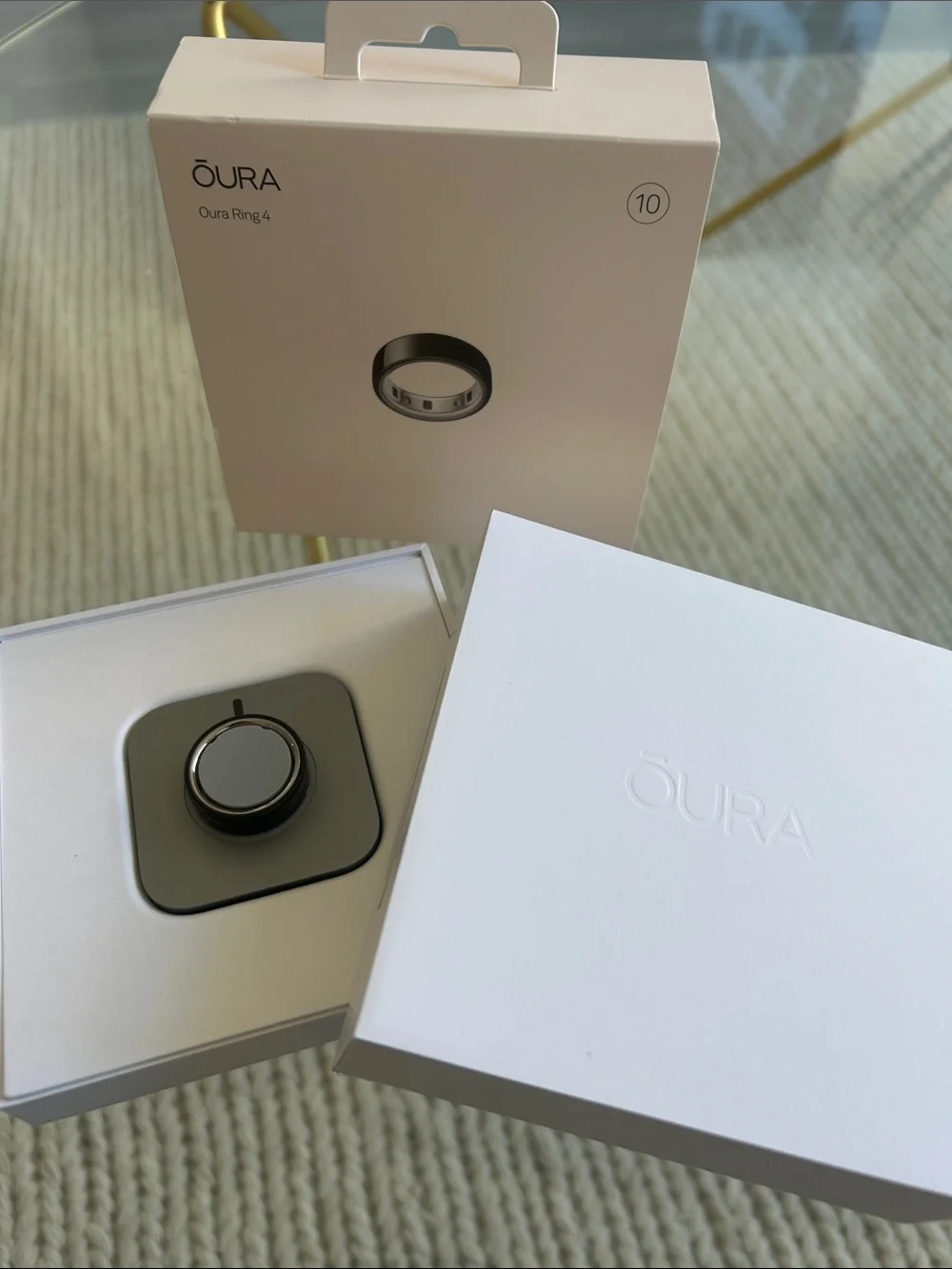 Oura ring black