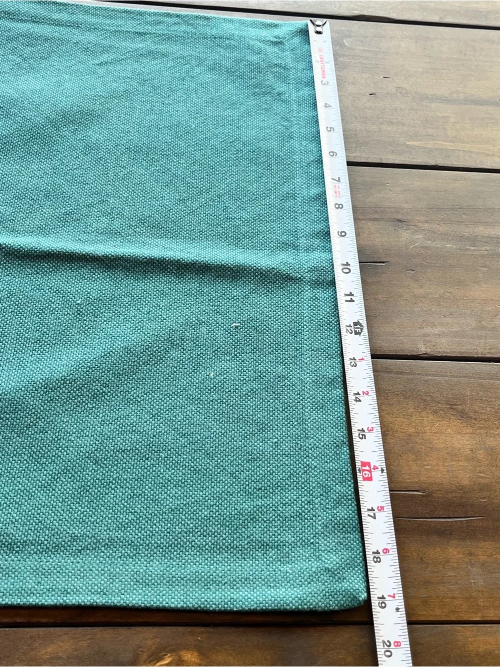 2 Pier 1 Teal Waffle-Weave Cotton Placemats NWT Boho Cottagecore Farmhouse