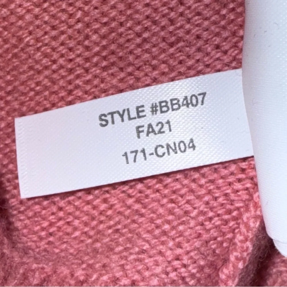 J Crew soft cashmere/wool mauve/pink sweater Size S. Slightly oversized.