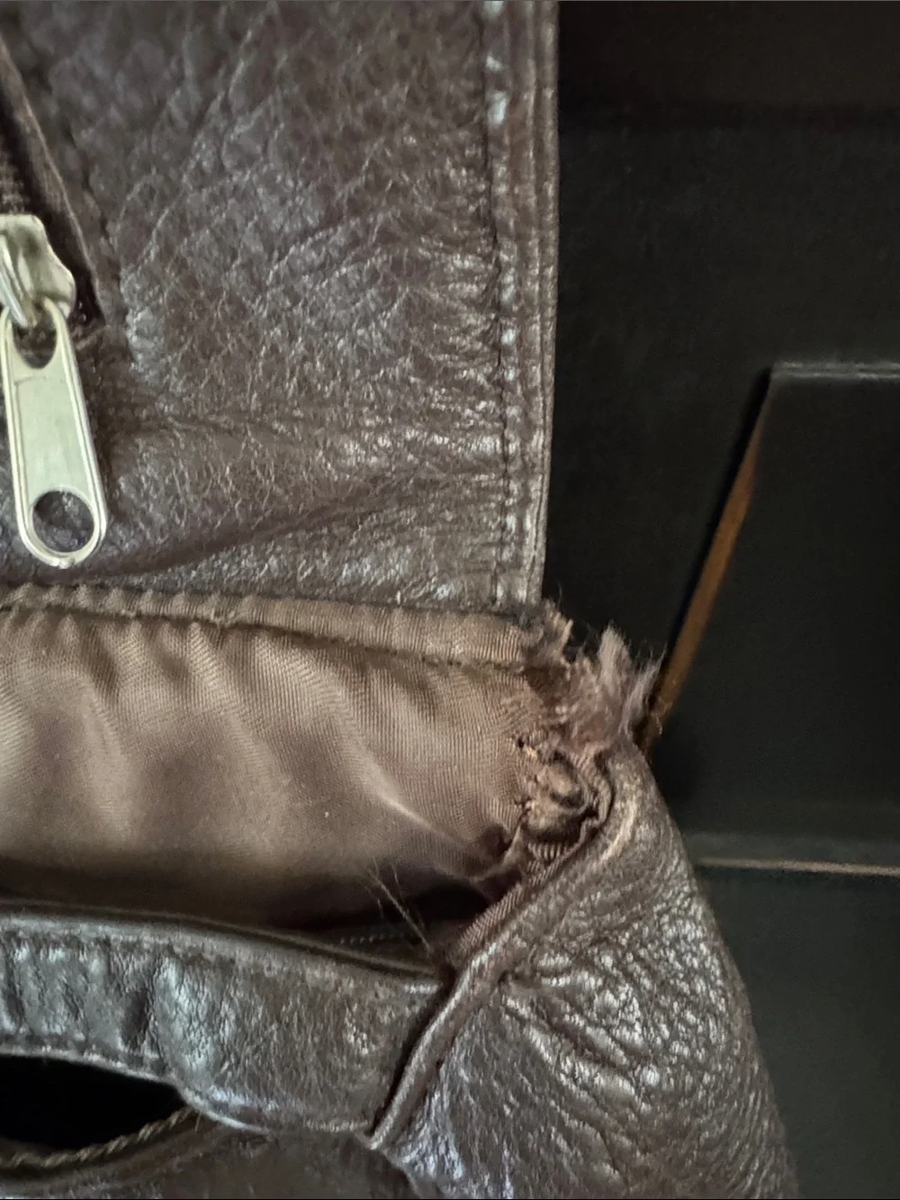 Ellington Dark Brown Leather Backpack