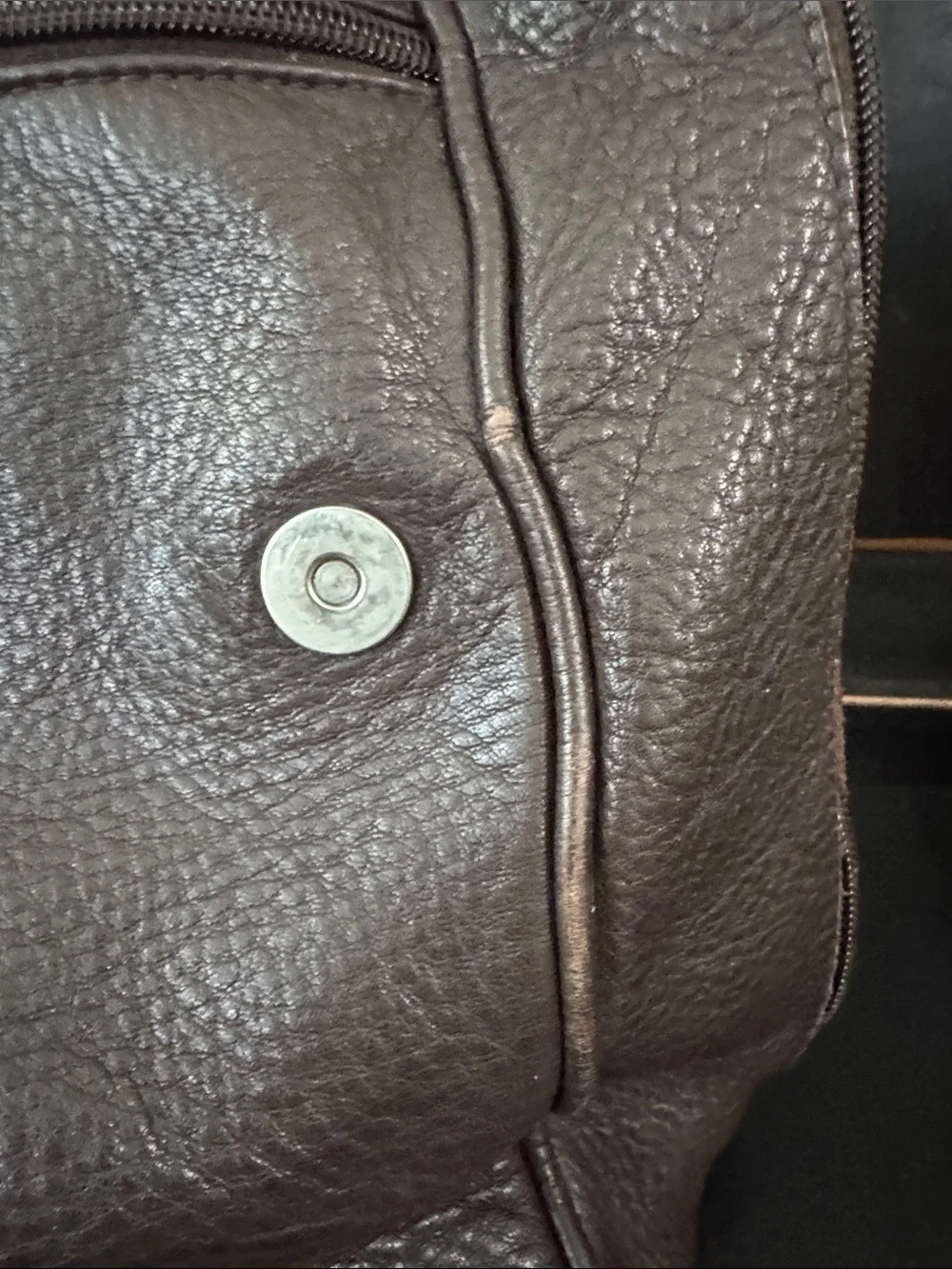 Ellington Dark Brown Leather Backpack