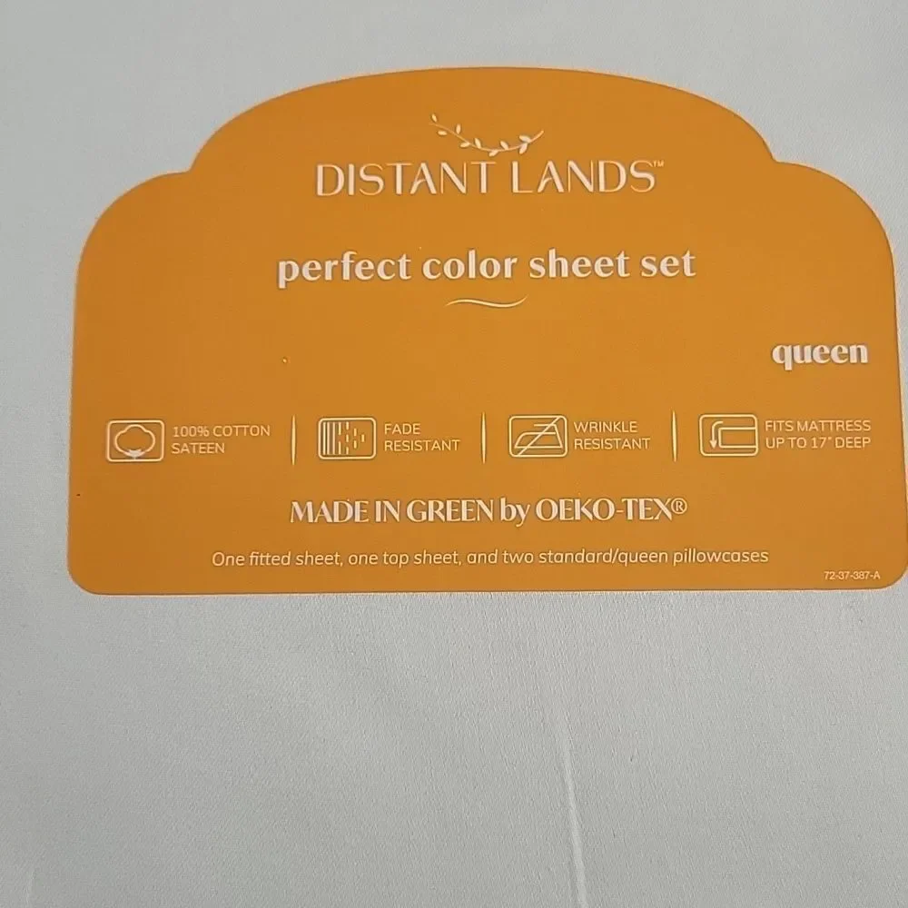 Distant Lands Perfect Color Wrinkle Resistant Sheet Set